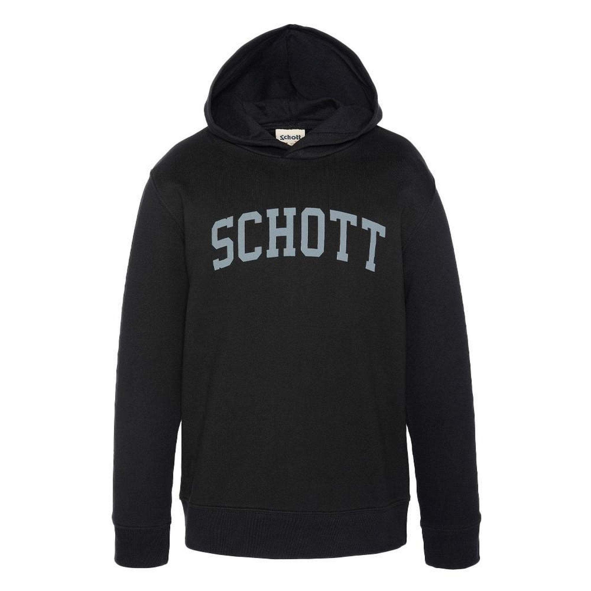 Schott Sweat à capuche Noir Junior Schott Swh800. Coloris disponibles : Noir