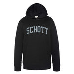 Schott Sweat à capuche  Junior Schott Swh800. Coloris disponibles : Noir