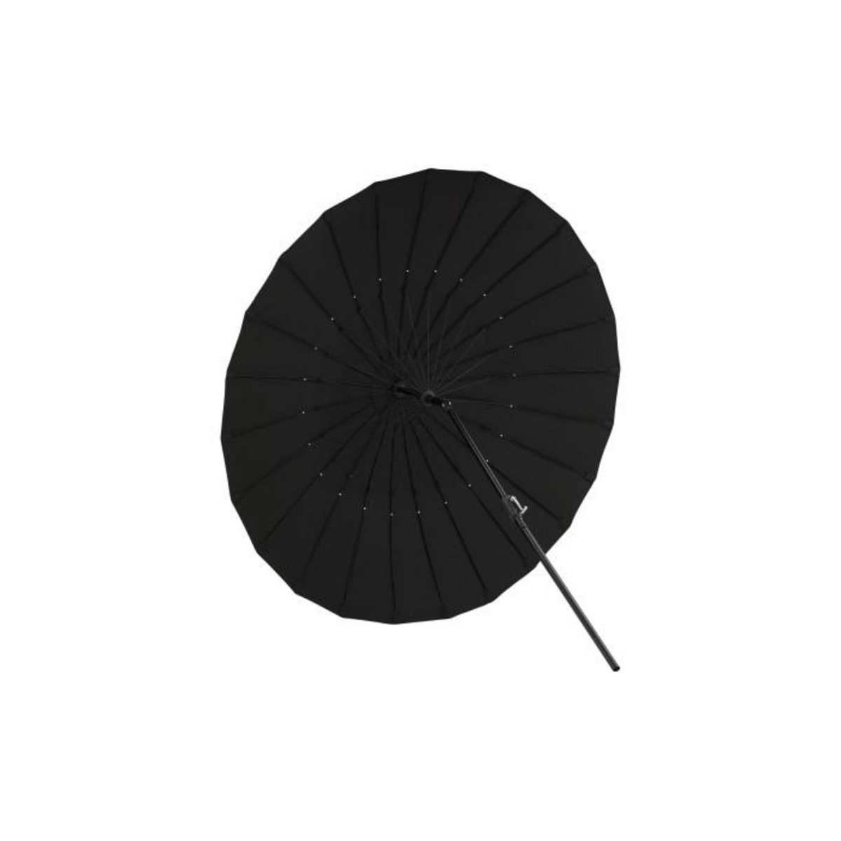 Paris Prix Parasol Design  Palmetto  270cm Noir