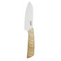 Voir la diapositive 1 : Paris Prix Couteau Santoku  Anti-Adhésif  24cm Naturel