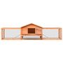 Voir la diapositive 3 : VIDAXL Clapier Pin massif et sapin 310x70x87 cm