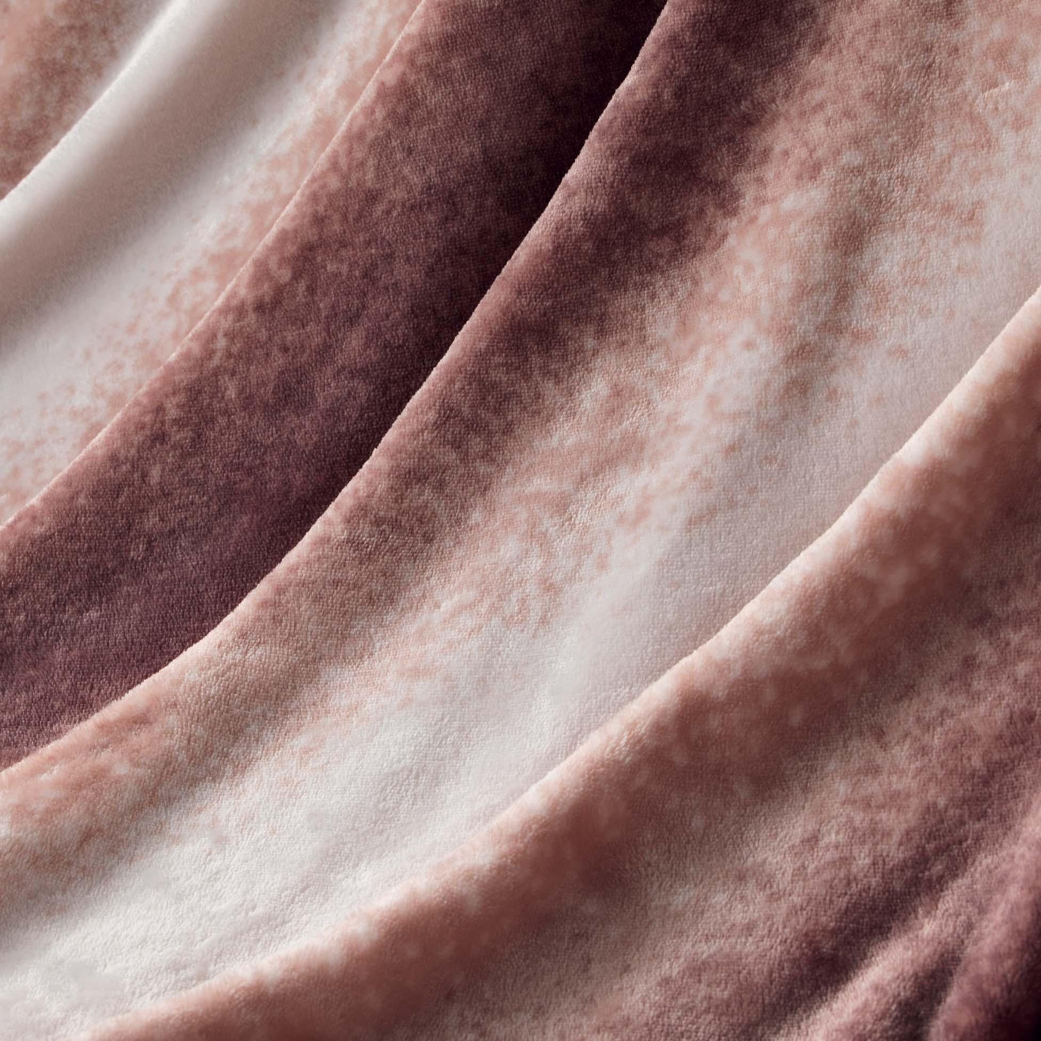 Voir la diapositive 2 : Eden Plaid flanelle 125 x 150 cm louane rose