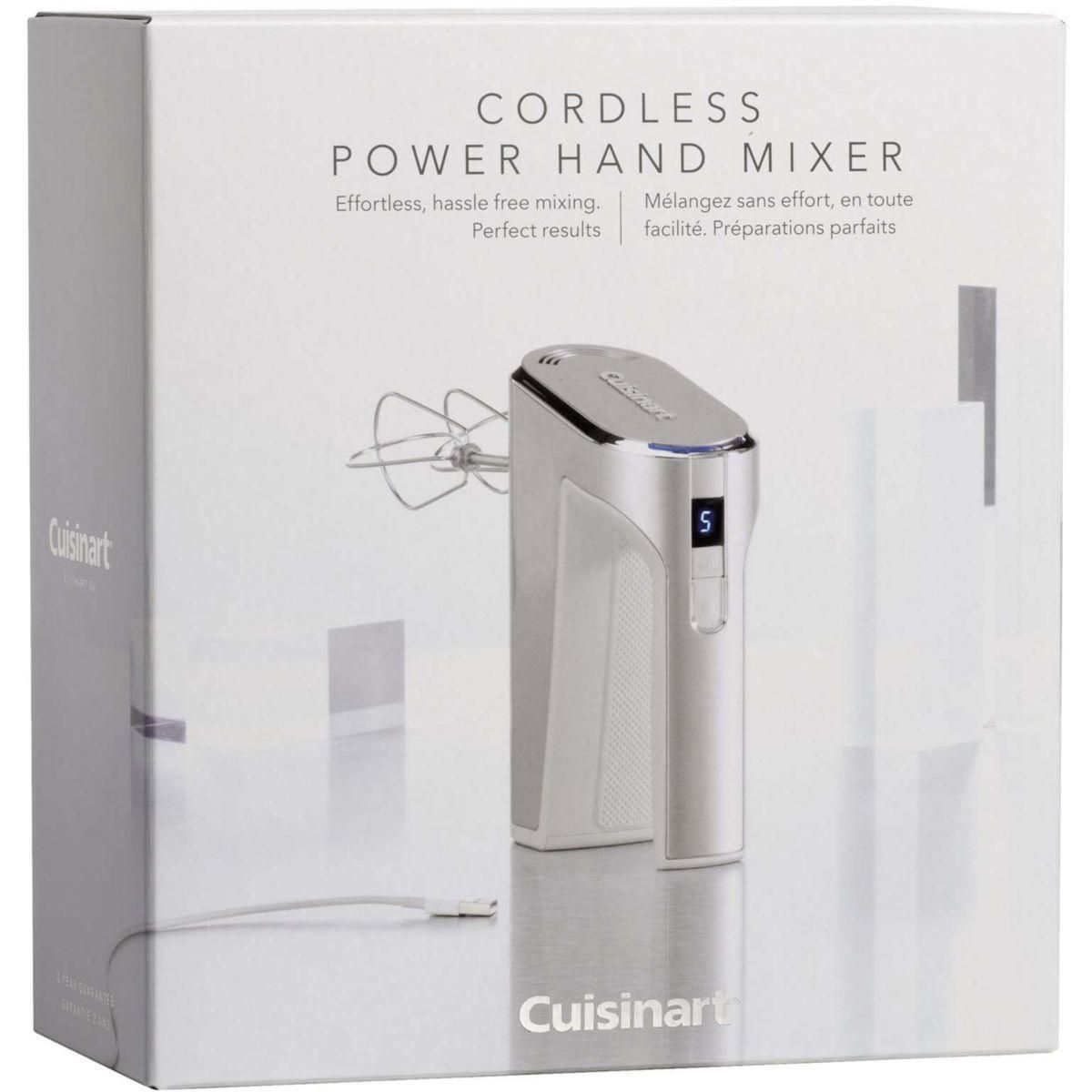 Cuisinart Batteur RHM100E Sans Fil Argent