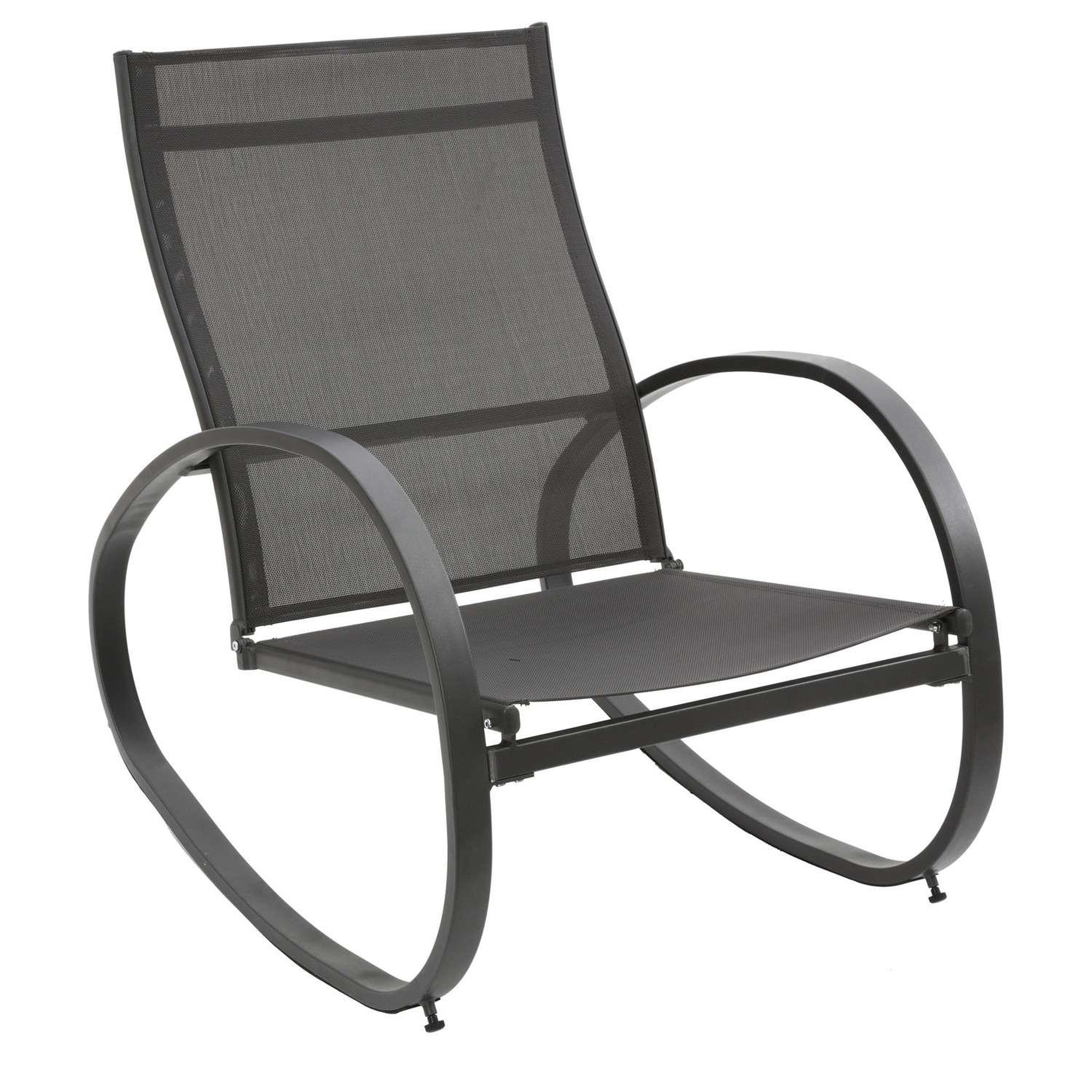 Voir la diapositive 3 : HESPERIDE Fauteuil à bascule nevada - graphite