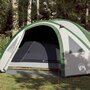 Voir la diapositive 1 : VIDAXL Tente de camping a dome 4 personnes vert impermeable
