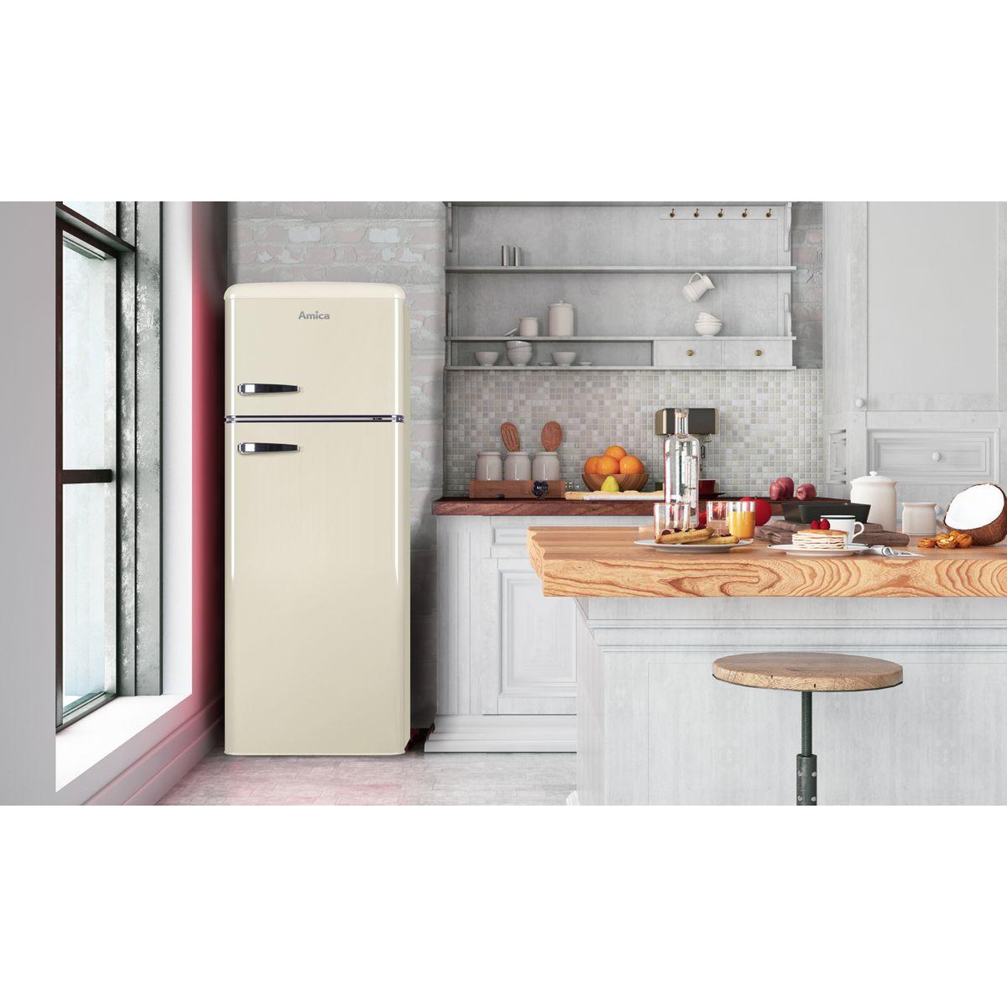 Voir la diapositive 5 : Amica Réfrigérateur 2 portes AR7252C