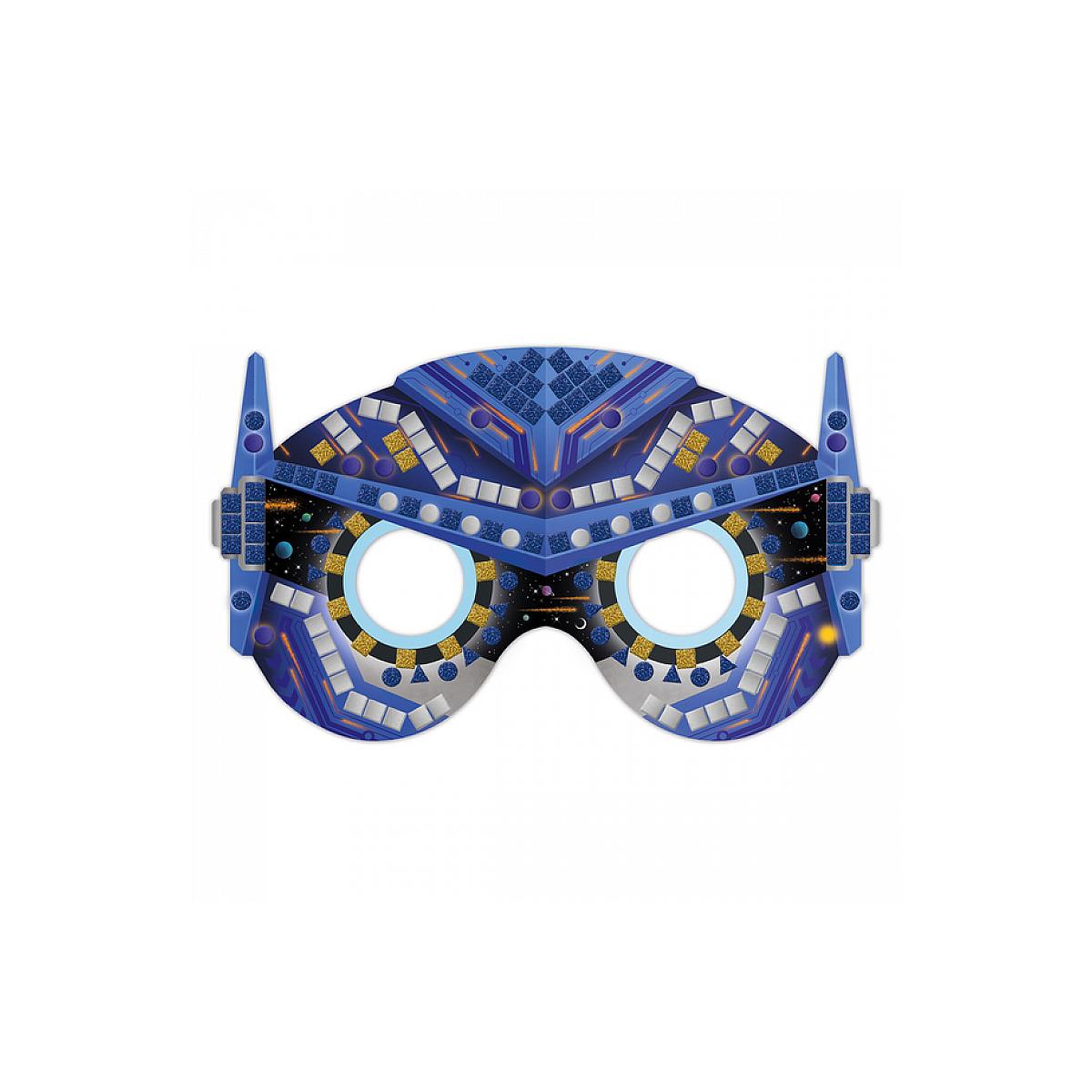 Voir la diapositive 2 : Juratoys-Janod Mosaiques Masques Kit Creatif