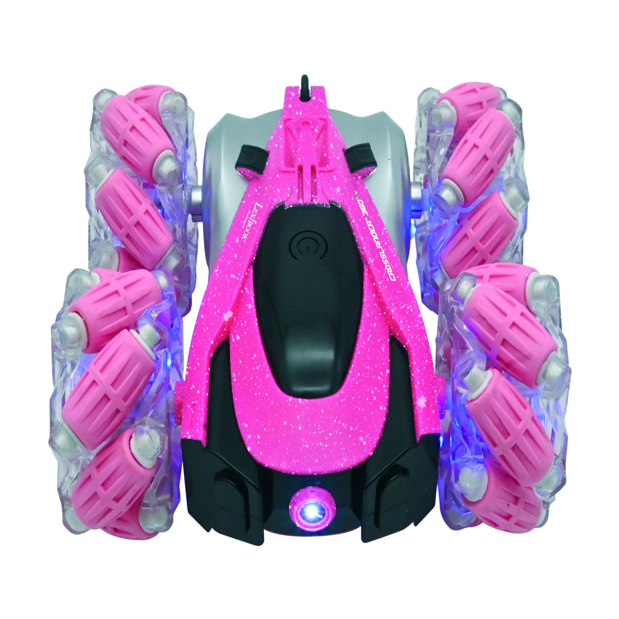 Voir la diapositive 2 : Lexibook Crosslander 360+ – Voiture rose télécommandée tout-terrain