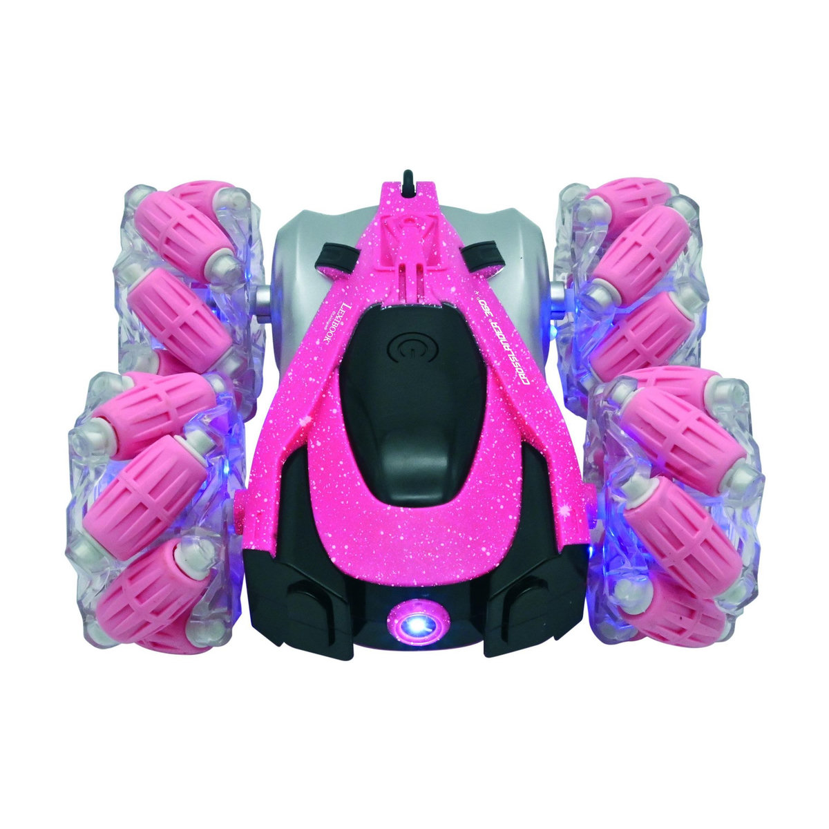 Lexibook Crosslander 360+ – Voiture rose télécommandée tout-terrain