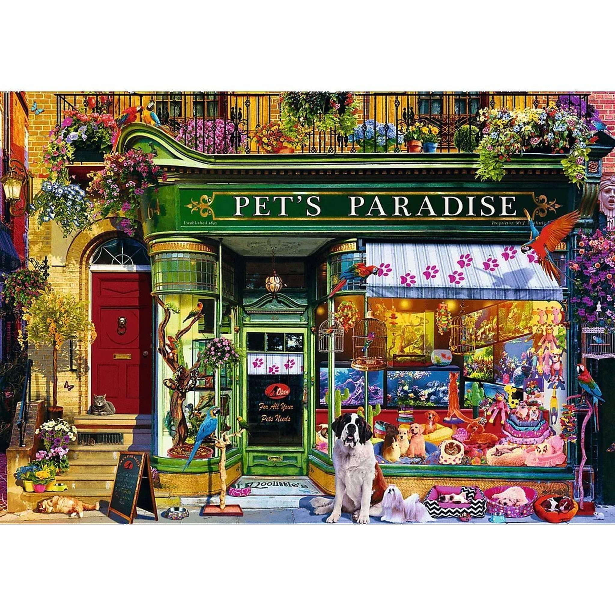 Trefl Puzzle 1000 pièces Premium Plus : Paradis des animaux