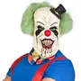 Boland Masque latex Clown de l'horreur luxe avec cheveux