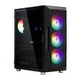 Voir la diapositive 2 : Zalman Boitier PC sans alimentation - ZALMAN i3 NEO (Noir) - Moyen tour - Format ATX