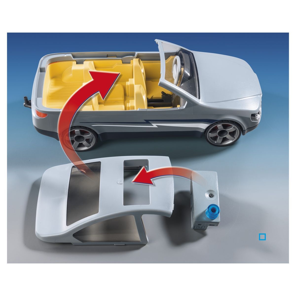 PLAYMOBIL 9361 - City Action - Voiture banalisée de policiers