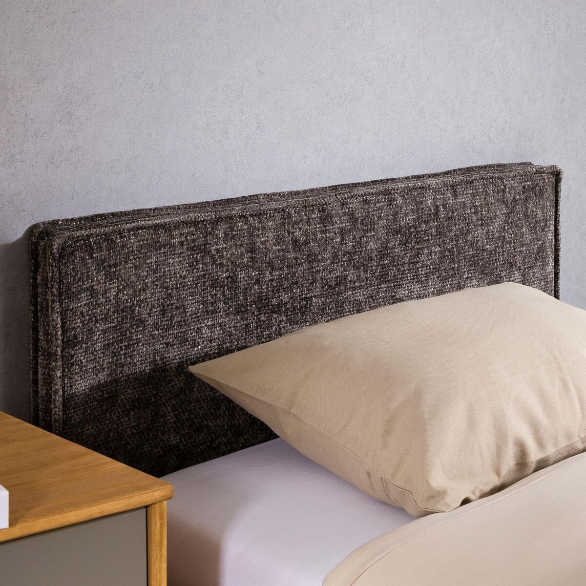 IDIMEX Tête de lit YOLAN 90 sur pieds, en tissu