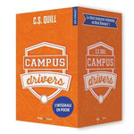 CAMPUS DRIVERS TOMES 1 A 5 : COFFRET EN 5 VOLUMES. TOME 1, SUPERMAD ; TOME 2, BOOKBOYFRIEND ; TOME 3, CRASHTEST ; TOME 4, LOVE MACHINE ; TOME 5, GOOD LUKE, Quill C.S.