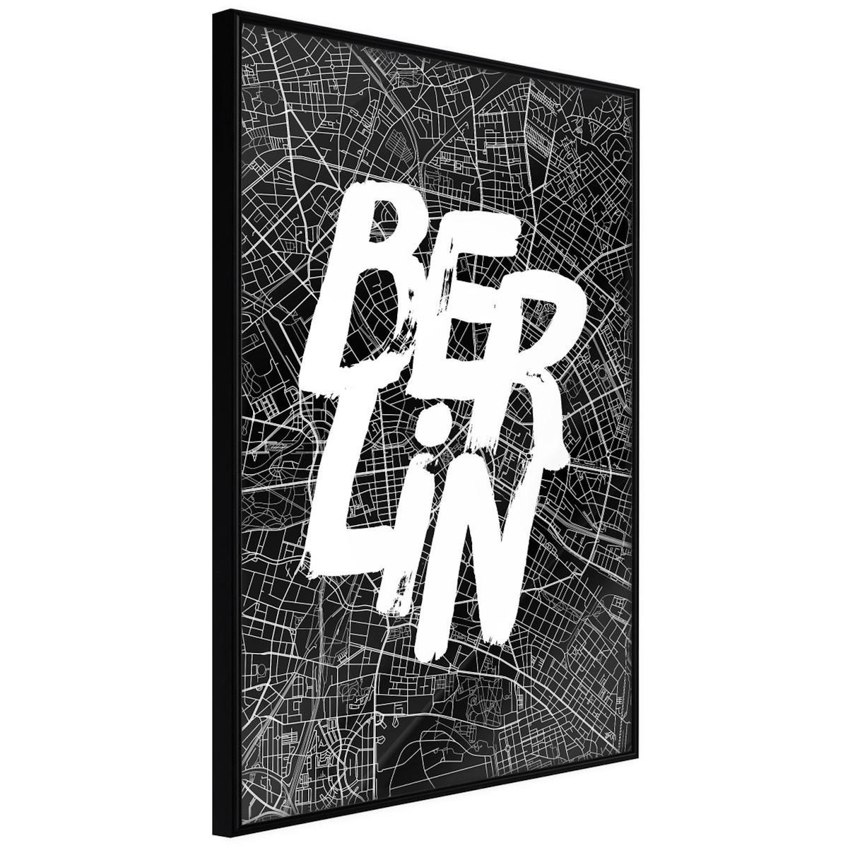 Paris Prix Affiche Murale Encadrée  Negative Berlin