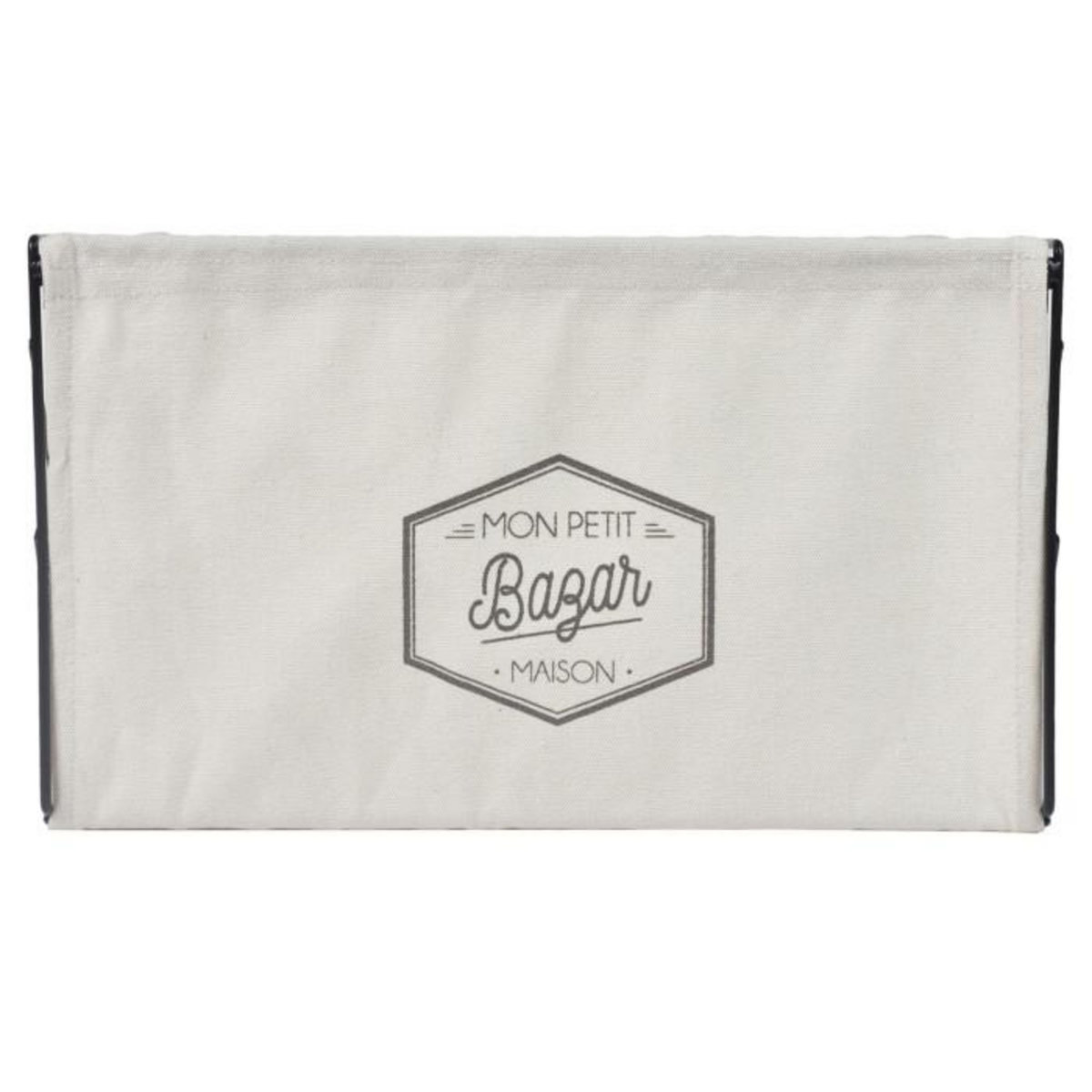 Paris Prix Bac de Rangement  Mon Petit Bazar  38cm Noir