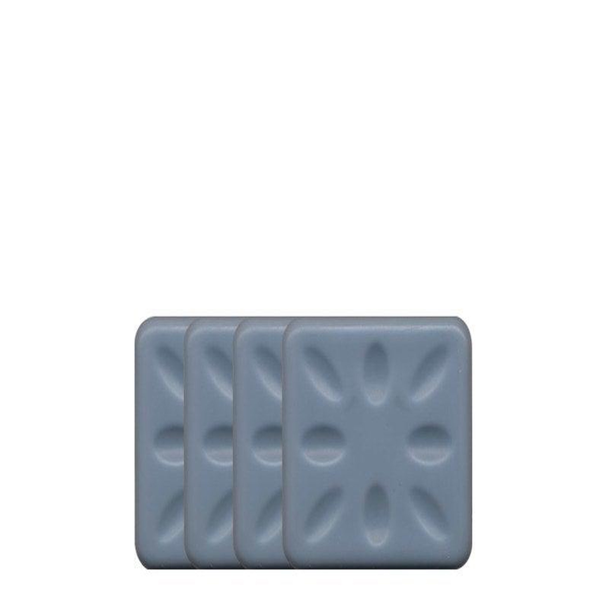 CENTRALE BRICO Lot de 4 patins adhésifs alvéolé eur, SCOTCH, 50 x 50 mm, gris