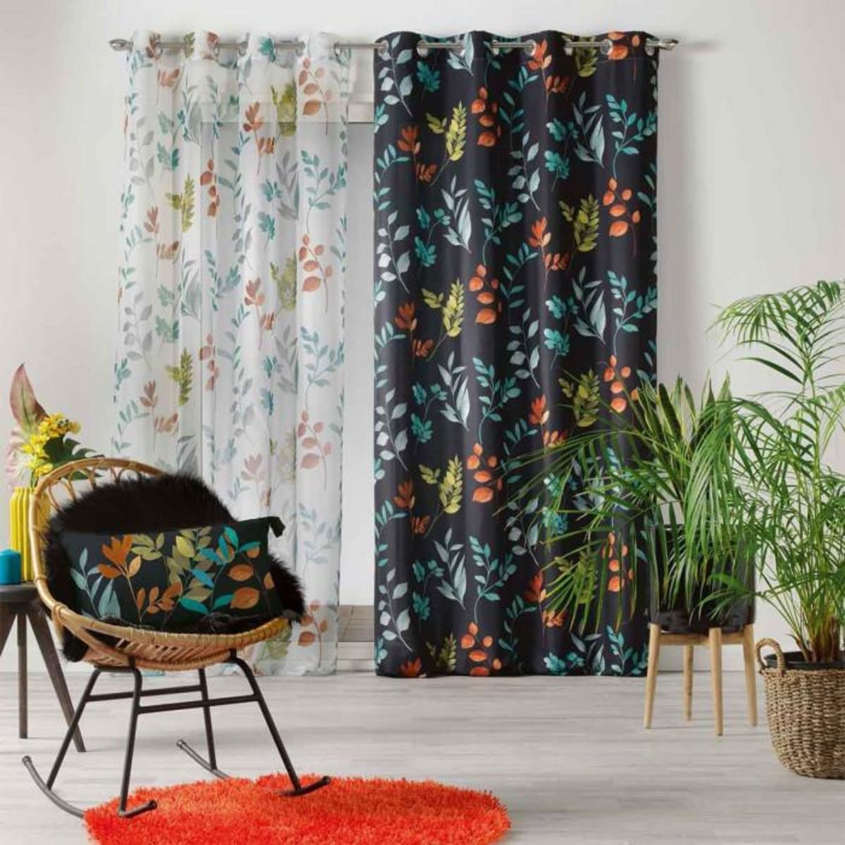 Paris Prix Coussin à Pompons  Varvara  30x50cm Vert