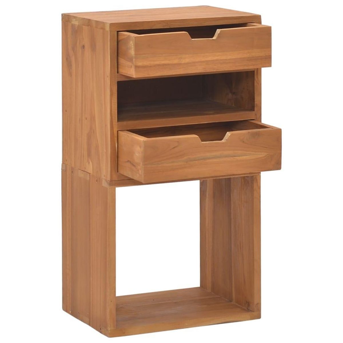 VIDAXL Armoire de rangement 40x30x76 cm Bois de teck massif