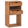 Voir la diapositive 2 : VIDAXL Armoire de rangement 40x30x76 cm Bois de teck massif