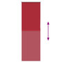 Voir la diapositive 5 : VIDAXL Store enrouleur occultant rouge largeur du tissu 35,7 cm