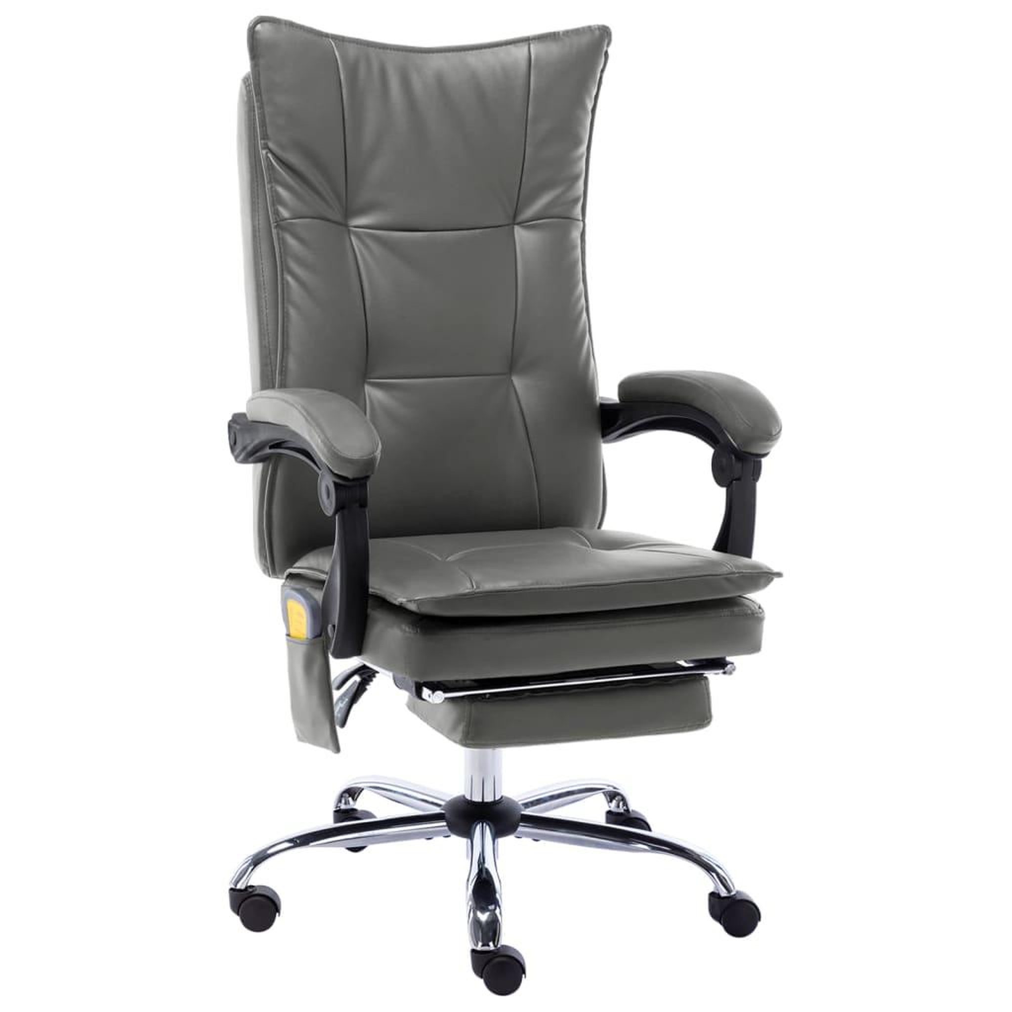 Voir la diapositive 1 : VIDAXL Chaise de bureau de massage Anthracite Similicuir