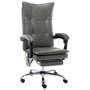 Voir la diapositive 1 : VIDAXL Chaise de bureau de massage Anthracite Similicuir