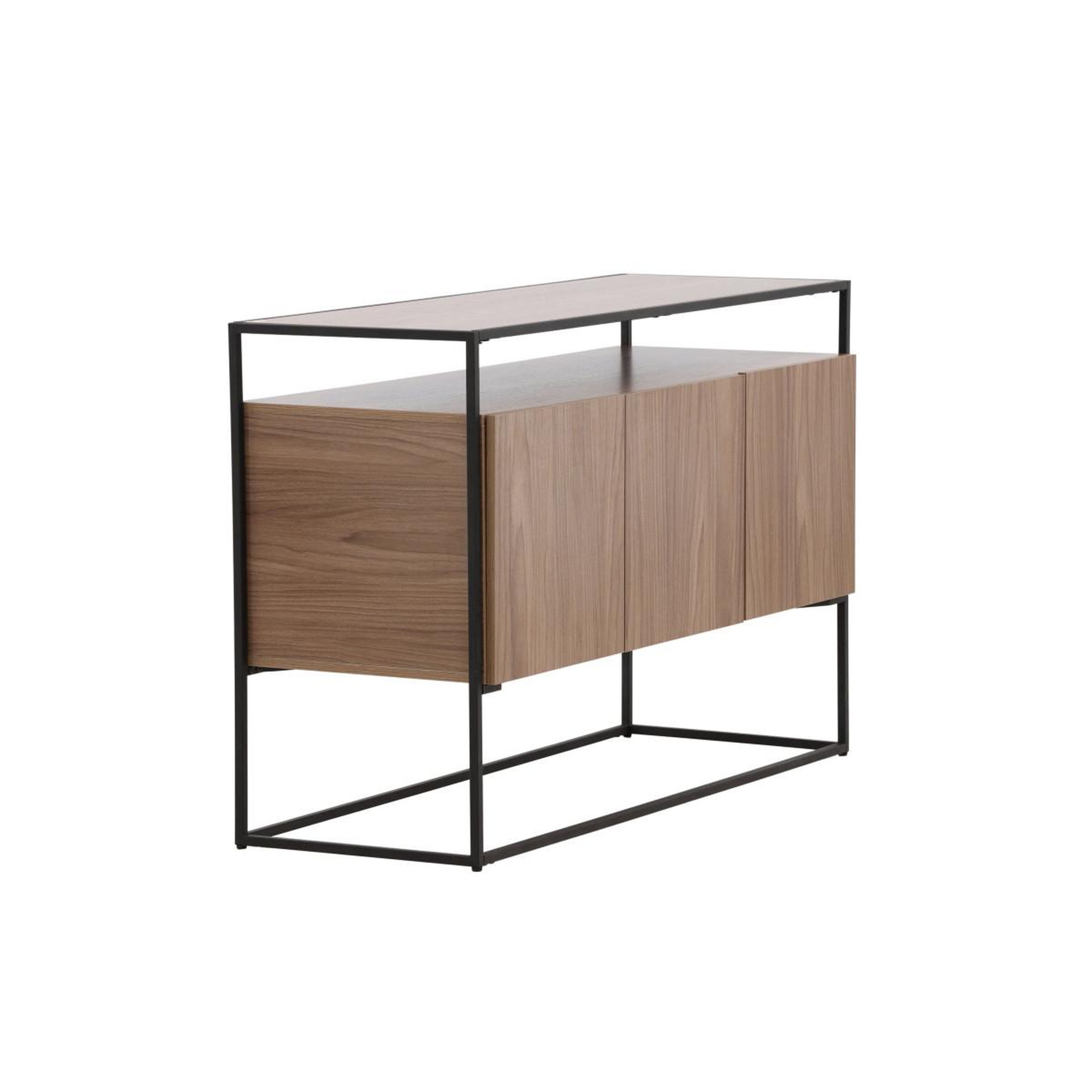 Voir la diapositive 2 : Paris Prix Buffet 3 Portes en Teck  Kingsport  120cm Marron