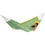 Voir la diapositive 2 : Hamac double en coton BARBADOS - coloris Lemon