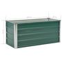 Voir la diapositive 6 : VIDAXL Lit sureleve de jardin Acier galvanise 100x40x45 cm Vert