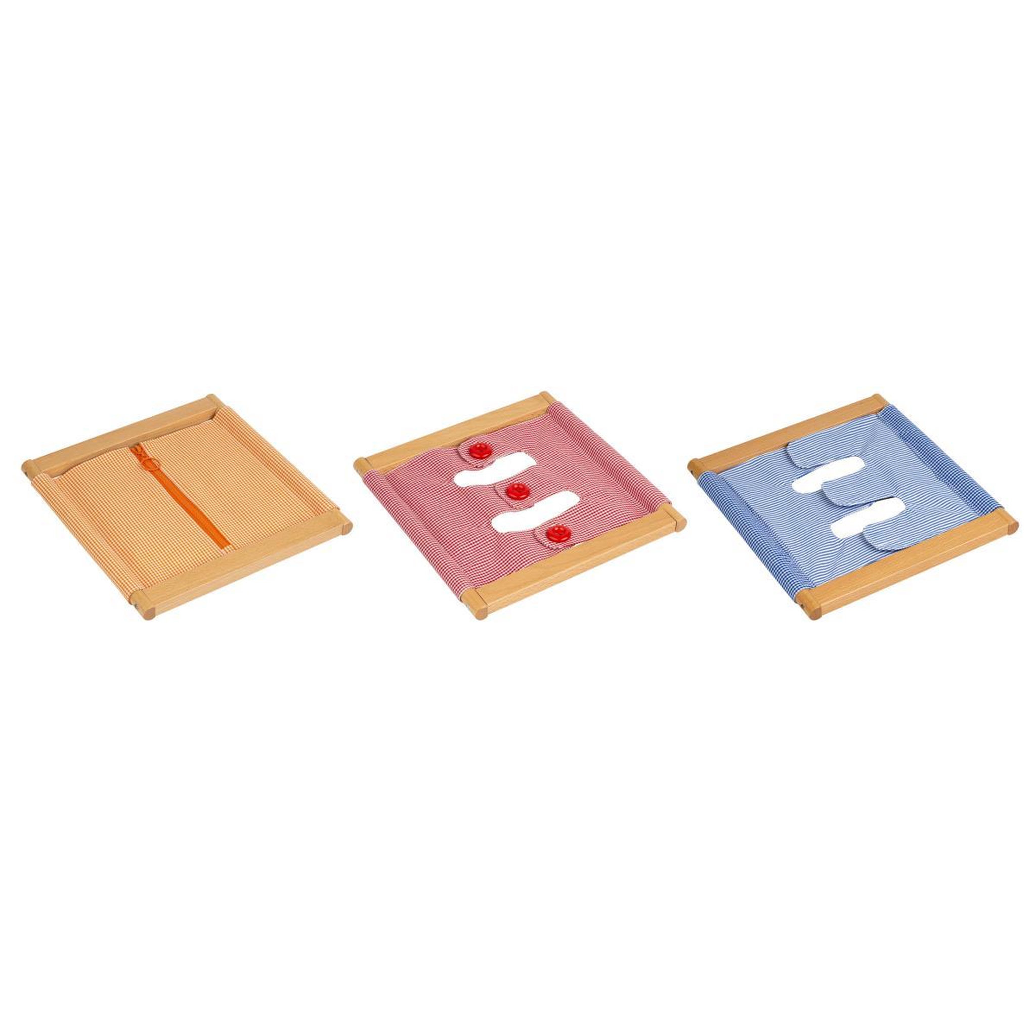 EDUCO Comme les grands - Cadres dhabillage - jeu Montessori