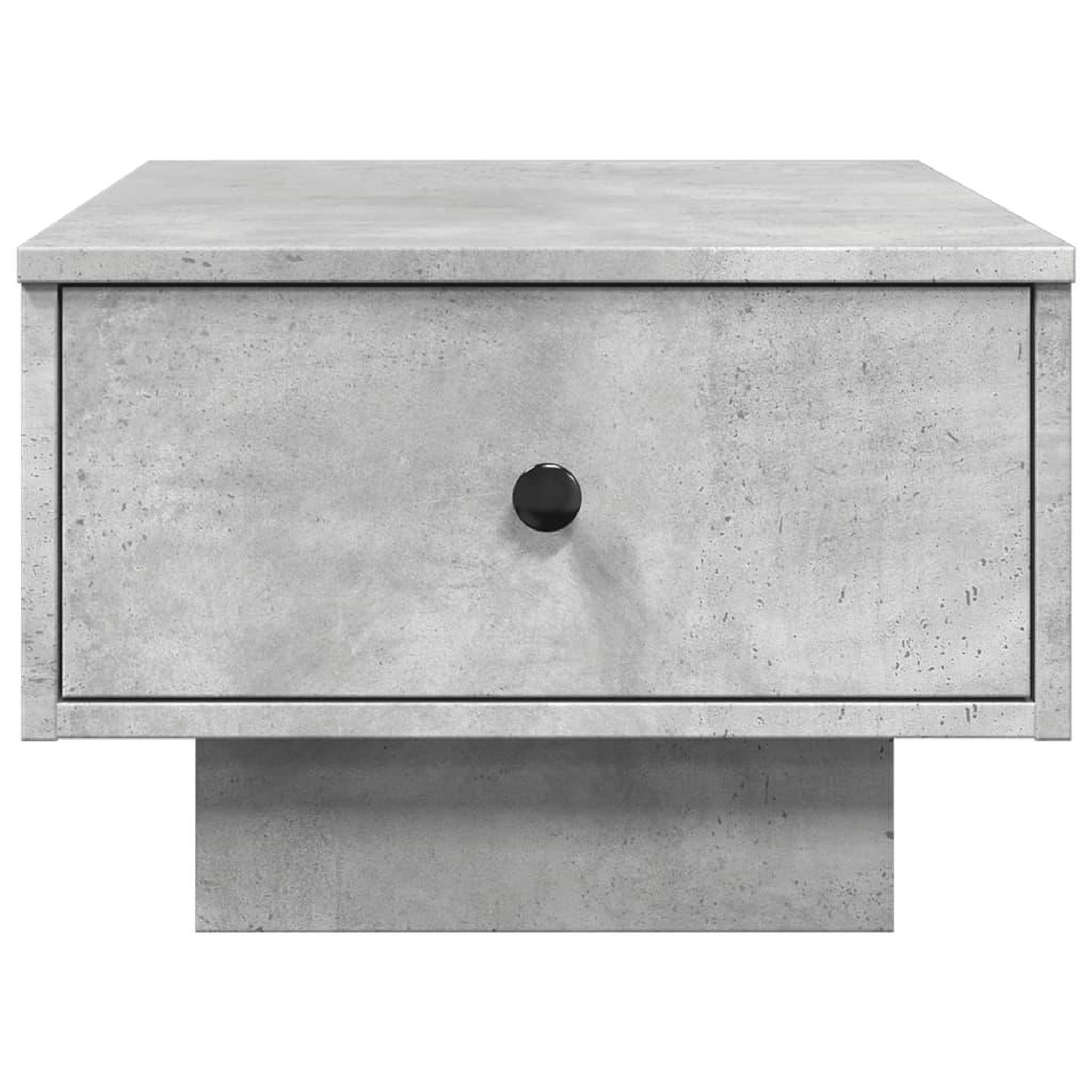 Voir la diapositive 4 : VIDAXL Table basse gris beton 60x45x31 cm bois d'ingenierie