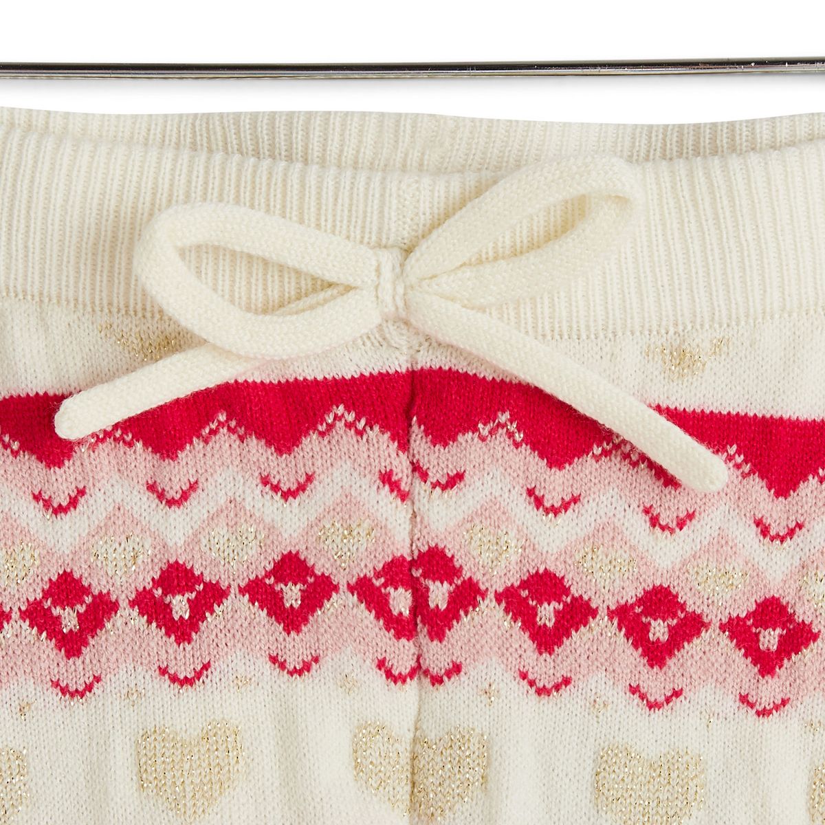 INEXTENSO Pantalon jacquard de noël bébé fille