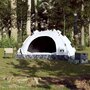 Voir la diapositive 3 : VIDAXL Tente de camping 4 personnes tissu occultant libération rapide