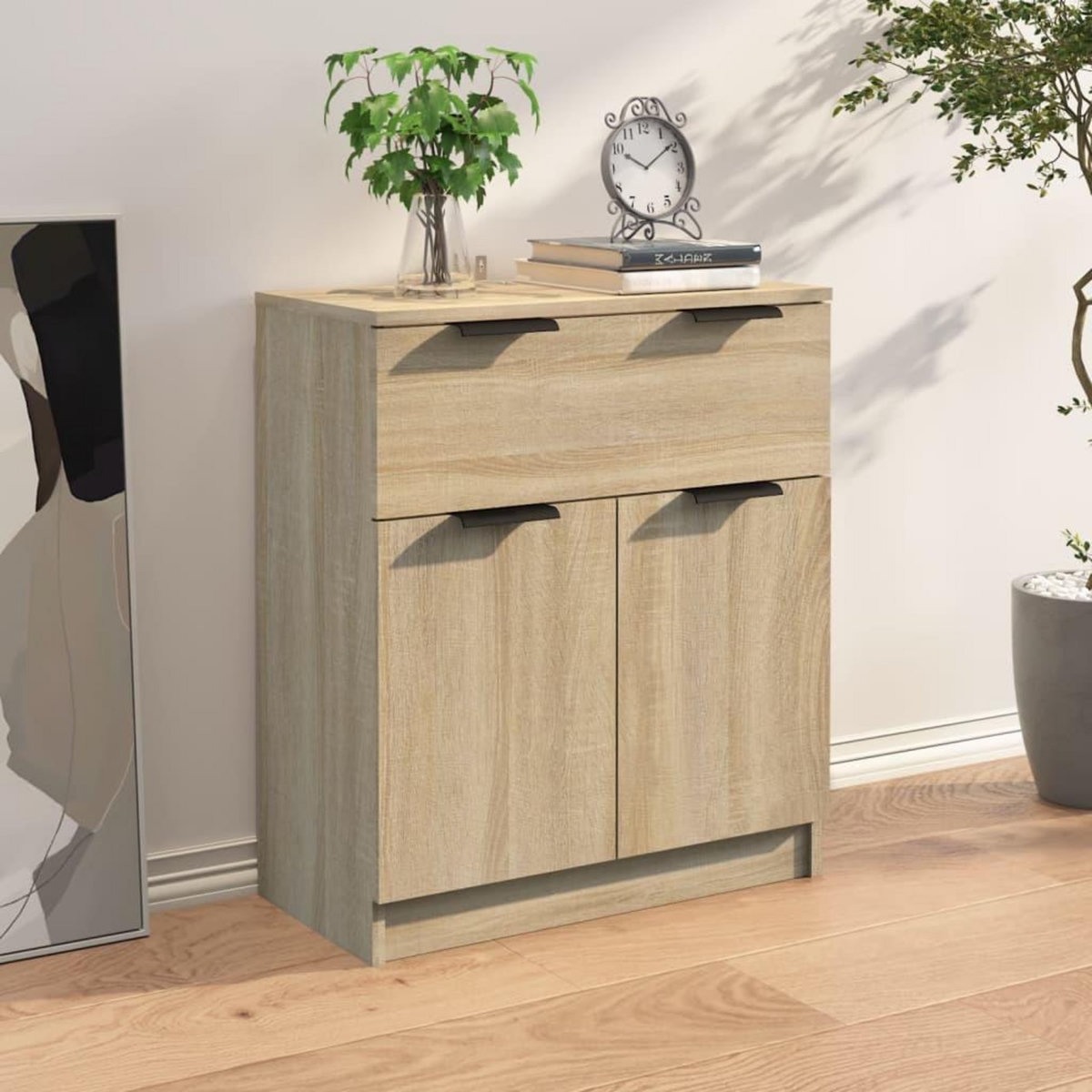 VIDAXL Buffet Chene sonoma 60x30x70 cm Bois d'ingenierie