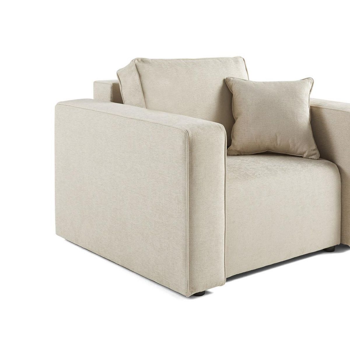 BEST MOBILIER Topaze - fauteuil - en tissu