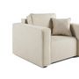 Voir la diapositive 4 : BEST MOBILIER Topaze - fauteuil - en tissu