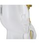 Voir la diapositive 4 : Paris Prix Vase Déco Visage en Résine  Fiore  27cm Blanc