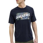 Jack & Jones T shirt  Homme Jack & Jones Hawaiitee. Coloris disponibles : Bleu