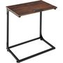 Voir la diapositive 3 : tectake Table d'appoint style industriel Bois foncé industriel, rustique
