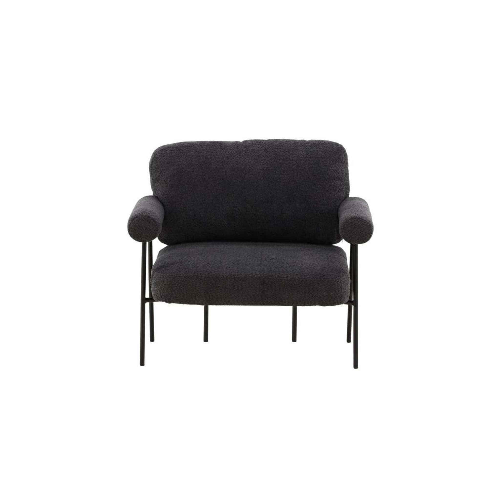 Voir la diapositive 2 : Paris Prix Fauteuil Design  Hokasen X Josefin  95cm Gris Foncé
