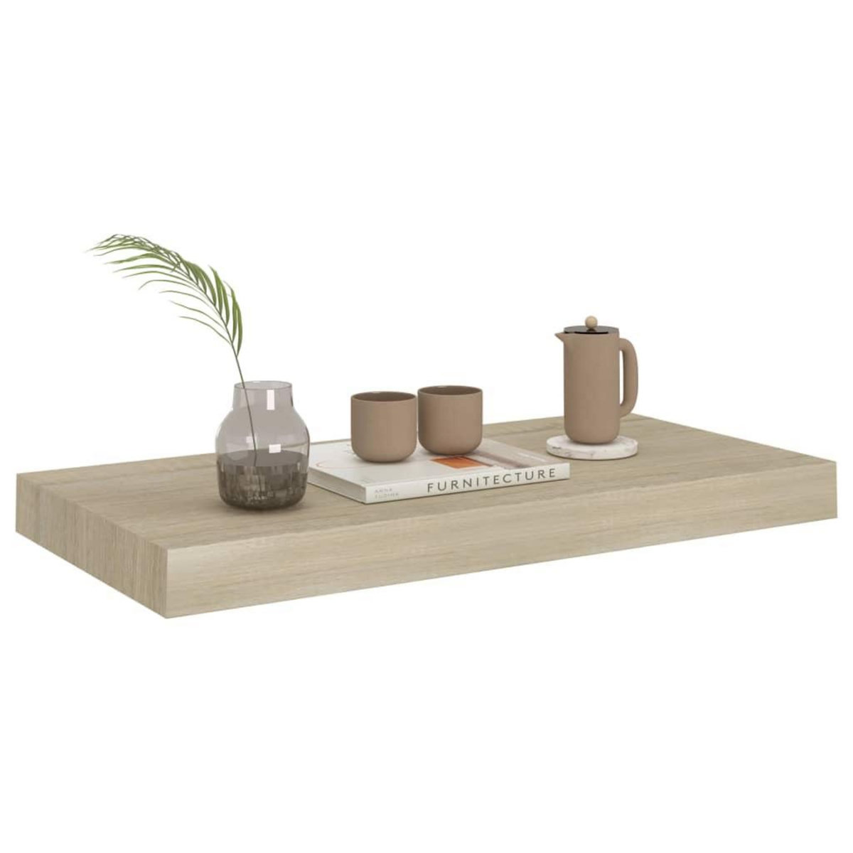 VIDAXL Etagere murale flottante chene 50x23x3,8 cm MDF