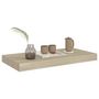 Voir la diapositive 3 : VIDAXL Etagere murale flottante chene 50x23x3,8 cm MDF