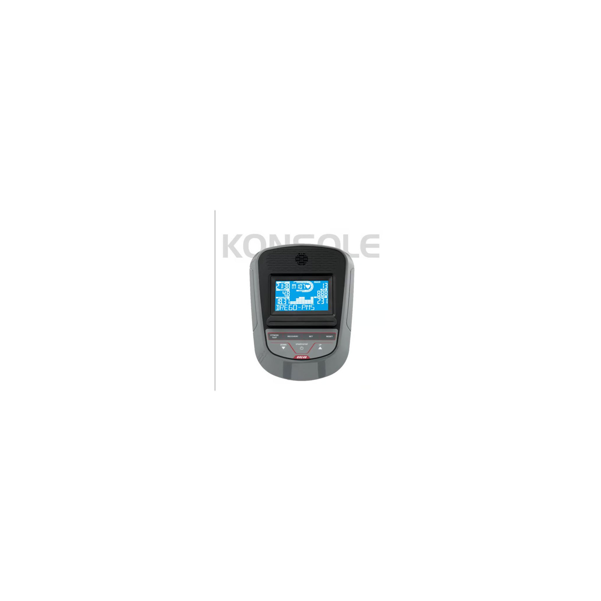 Voir la diapositive 4 : Spirit Vélo elliptique d'appartement et de fitness - spirit - modèle dre40 - ecran lcd - 10 programmes