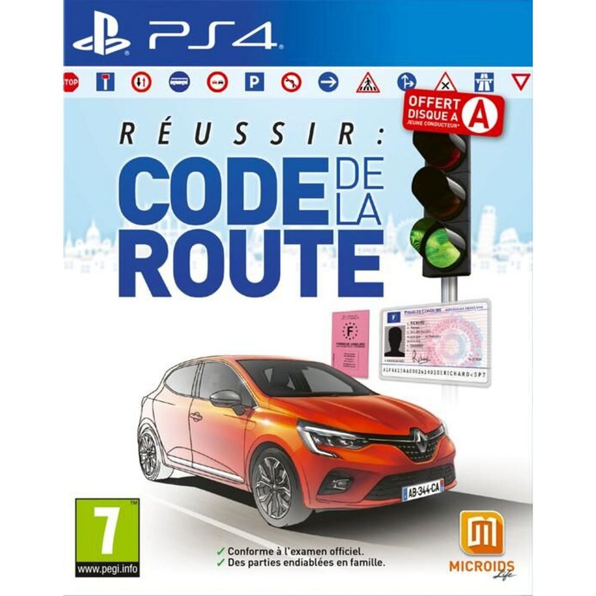 JUST FOR GAMES Réussir Code de la Route PS4