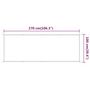 Voir la diapositive 6 : VIDAXL Auvent vertical Vert clair 100x270 cm Tissu oxford