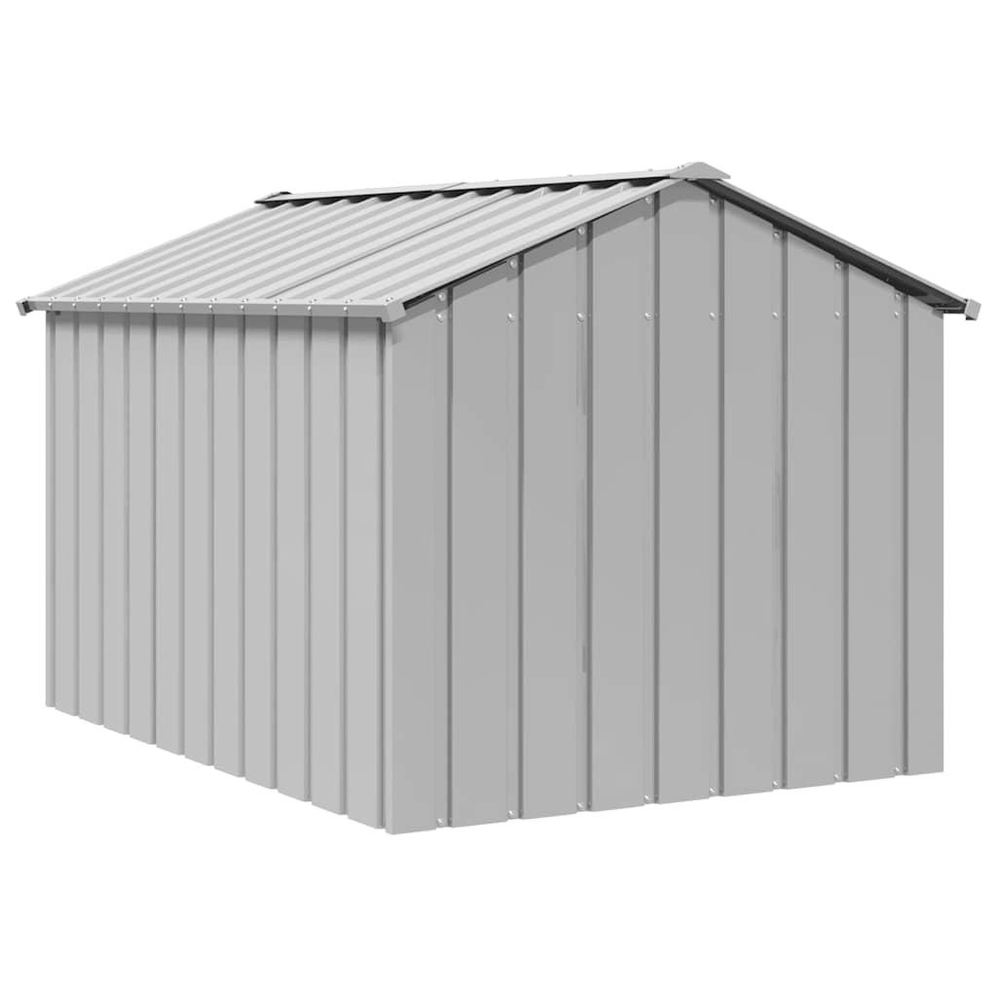 Voir la diapositive 5 : VIDAXL Niche pour chien avec toit noir 113x153x101 cm acier galvanise