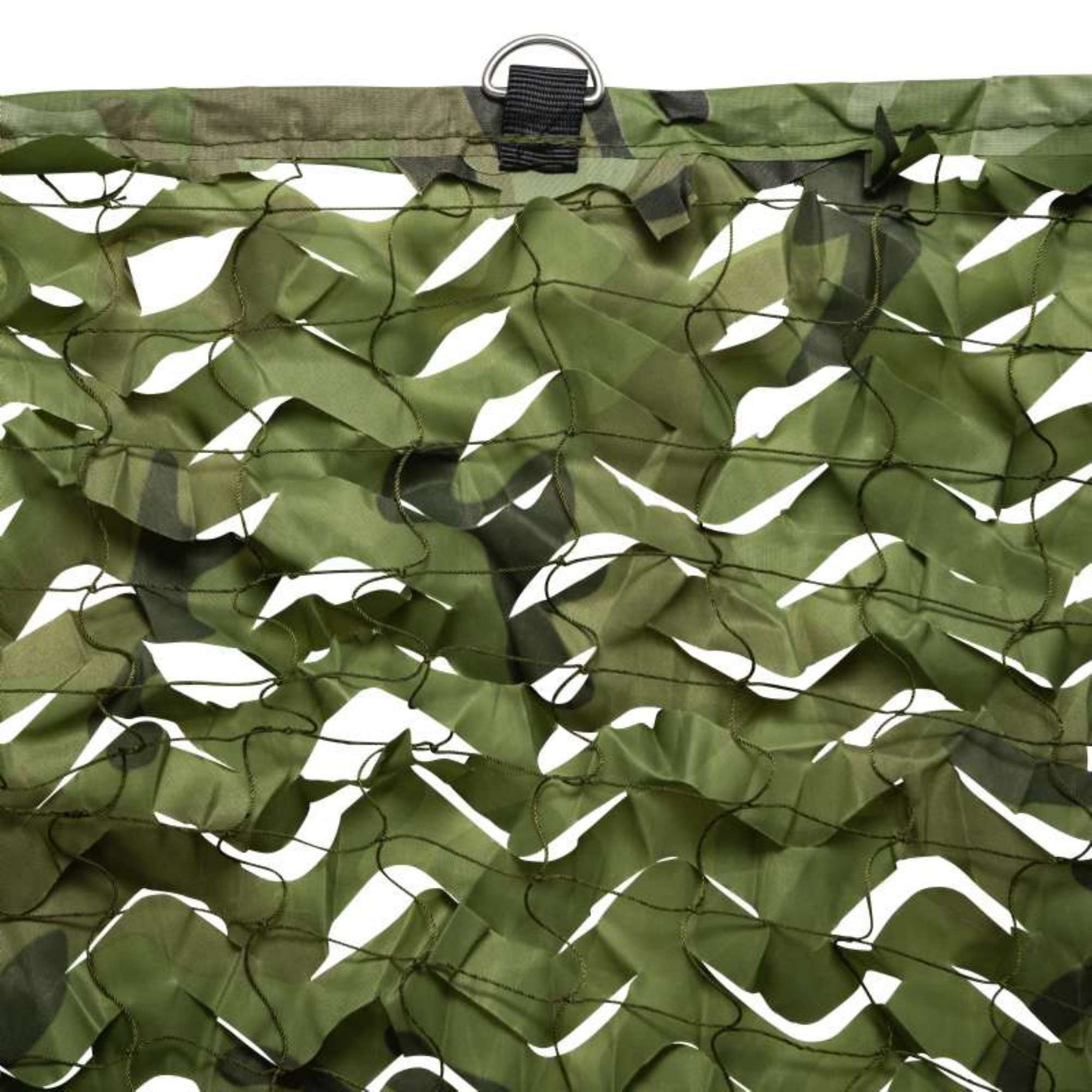 Voir la diapositive 5 :  Toile d'ombrage ajourée camouflage Werkapro 3 x 3 mètres  9m2