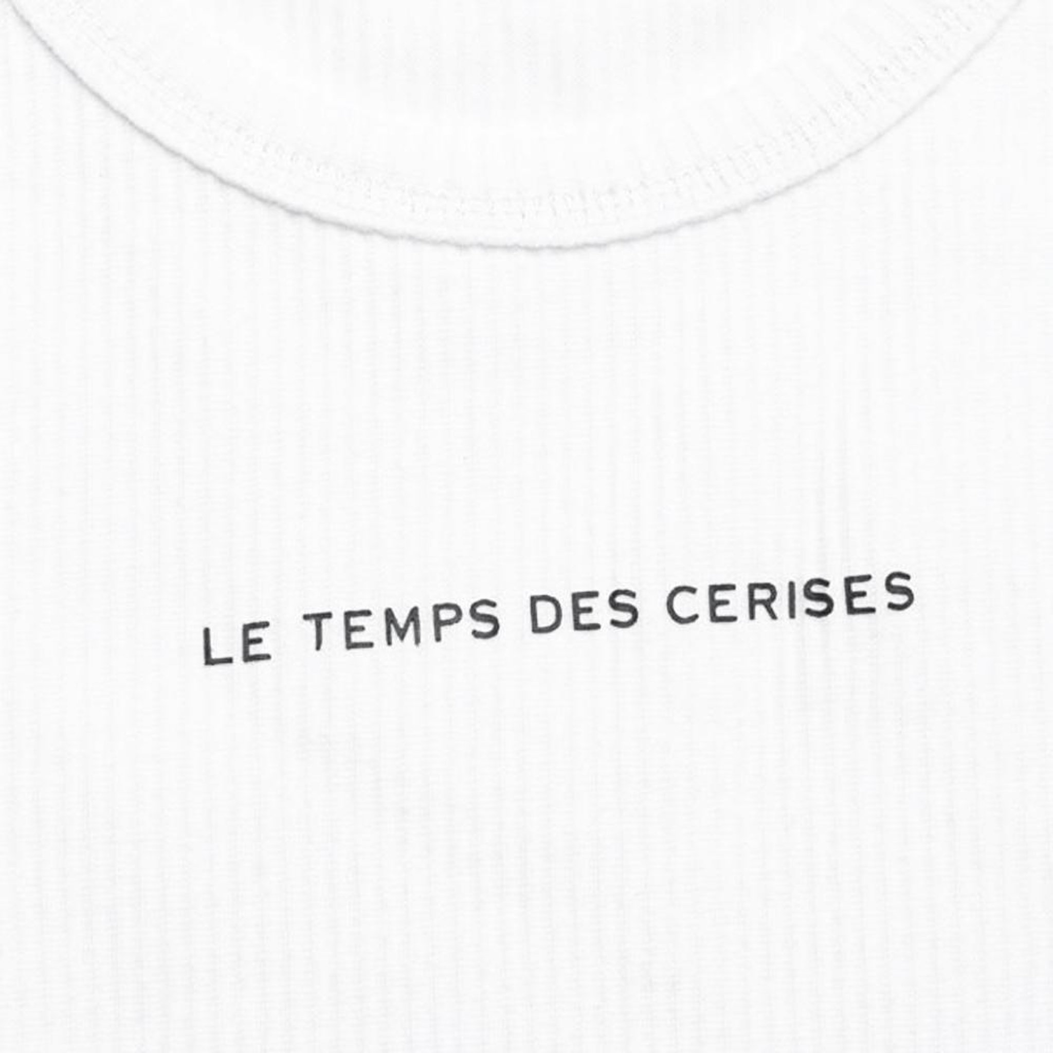 Voir la diapositive 4 : Le Temps Des Cerises T-Shirt Blanc Fille Le Temps Des Cerises  Yukongi